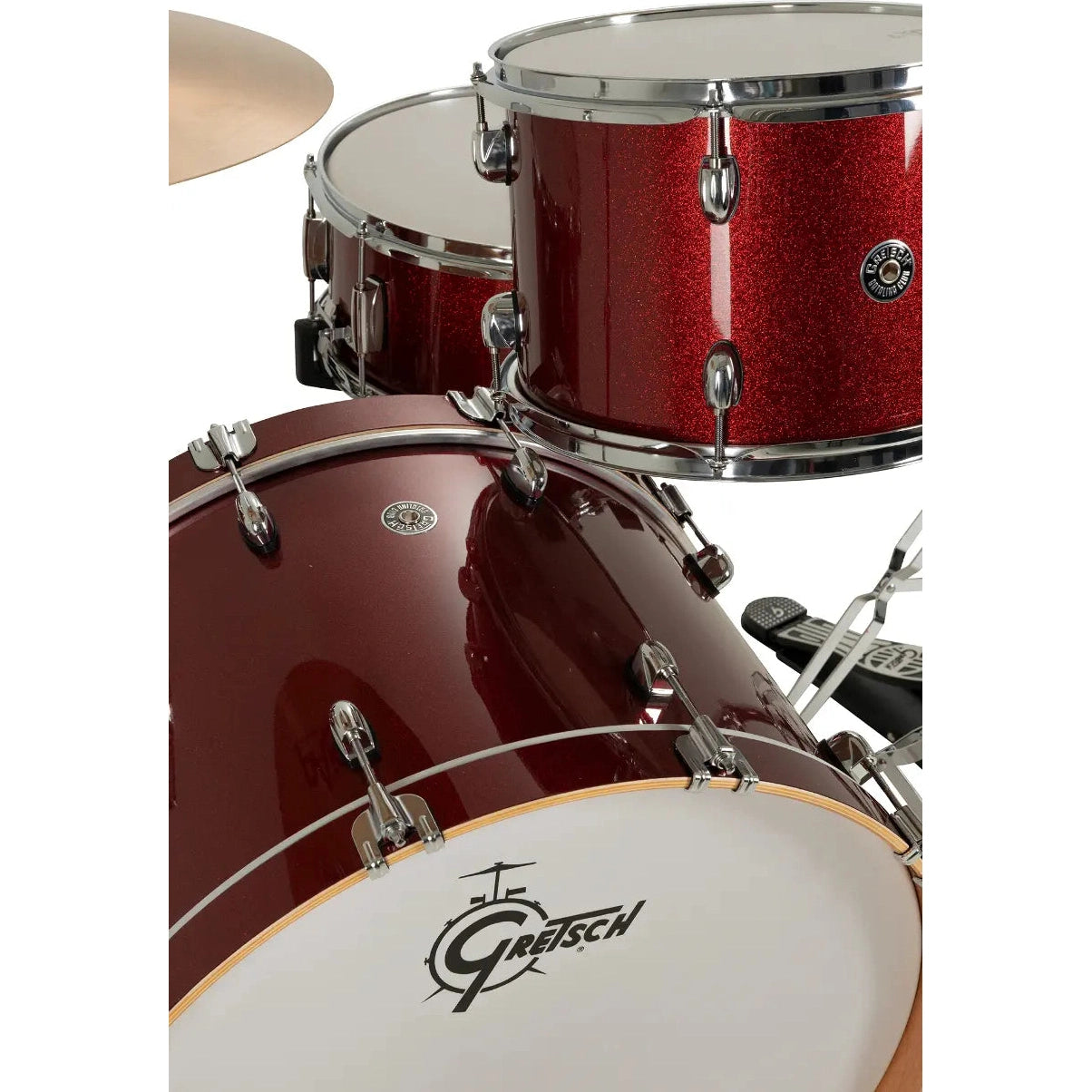 Gretsch Catalina Club CC2 3pc Drum Set 24/13/16 Dark Cherry Sparkle - Drum Center Of Portsmouth