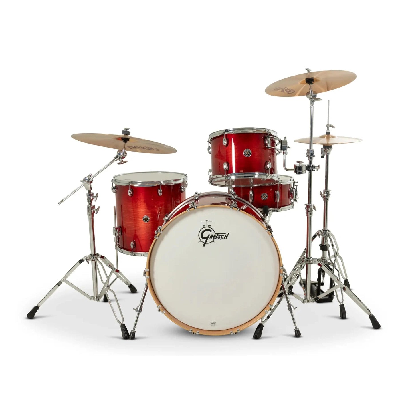 Gretsch Catalina Club CC2 3pc Drum Set 24/13/16 Gloss Crimson Burst - Drum Center Of Portsmouth