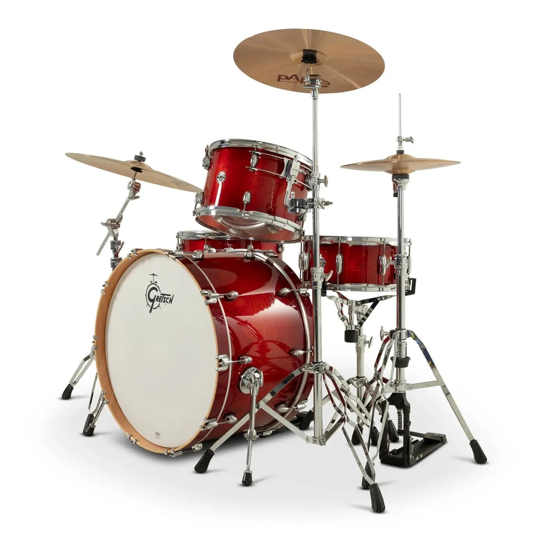 Gretsch Catalina Club CC2 3pc Drum Set 24/13/16 Gloss Crimson Burst - Drum Center Of Portsmouth