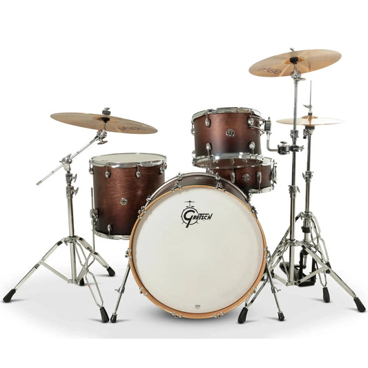 Gretsch Catalina Club CC2 3pc Drum Set 24/13/16 Satin Antique Fade - Drum Center Of Portsmouth