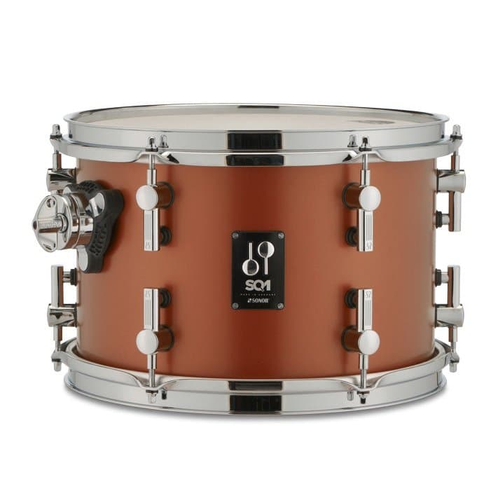 Sonor SQ1 Tom 10x7 Satin Copper Brown