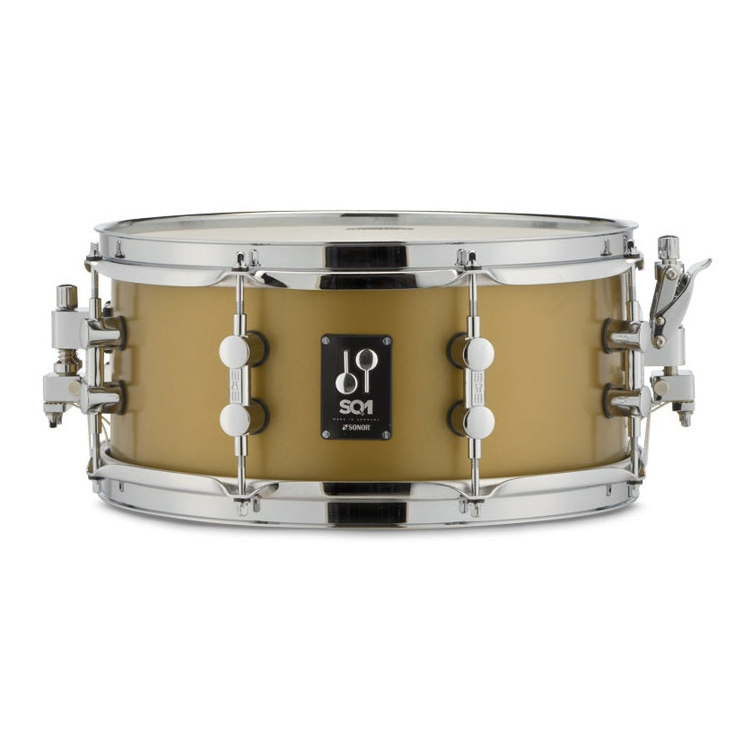 Sonor SQ1 Snare Drum 13x6 Satin Gold Metallic