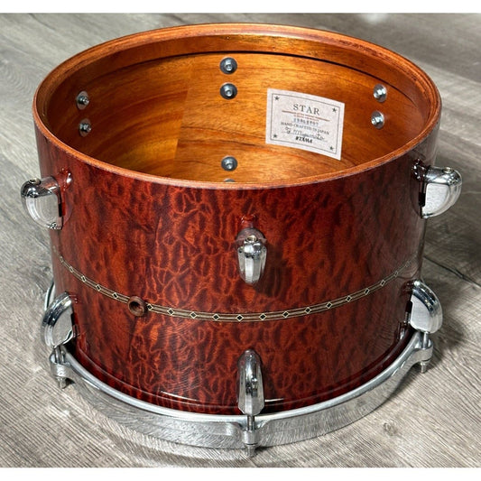 Tama Star Mahogany 5pc Drum Set Quilted Natural Waterfall Sapele