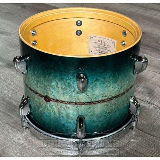 Tama Star Maple Limited Edition 5pc Drum Set Cerulean Birdseye Maple Burst