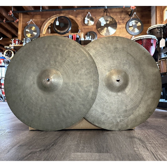 Used Vintage K Istanbul Zildjian Zildjian Hi Hat Cymbals 15 - 951/987 grams