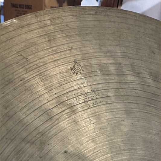 Used Vintage K Istanbul Zildjian Zildjian Hi Hat Cymbals 15 - 951/987 grams