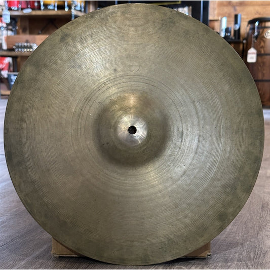 Used Vintage Zildjian Transition Stamp A A Hi Hat Cymbals 14 - 689/709 grams