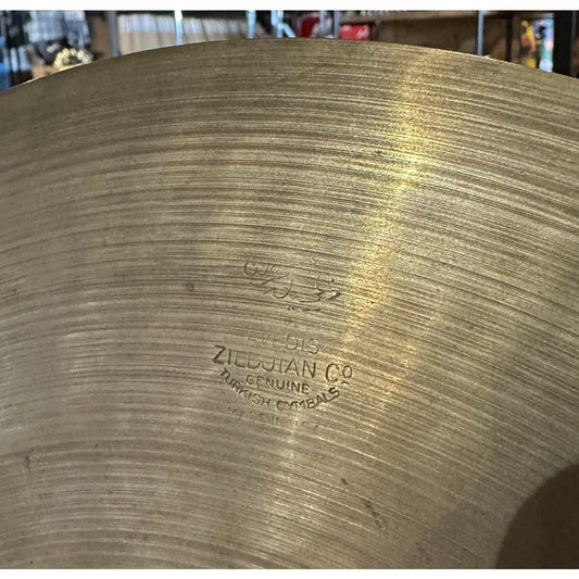 Used Vintage Zildjian Transition Stamp A Hi Hat Cymbals 14 - 651/658 grams