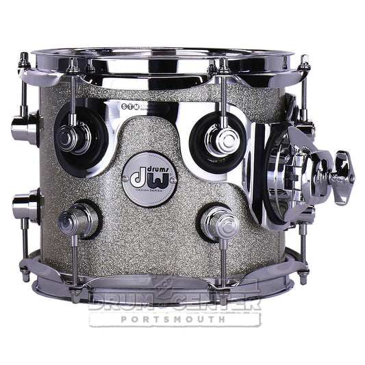 DW Design Tom 8x7 Silver Sparkle