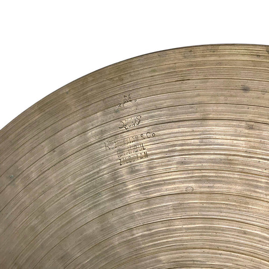 Used Vintage K Istanbul Zildjian Cymbal 14" 814 grams - Drum Center Of Portsmouth