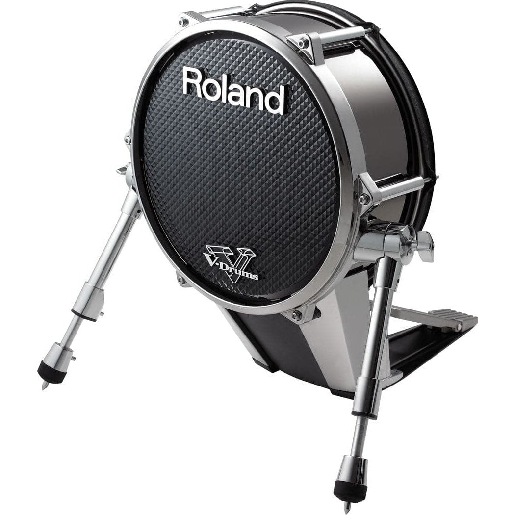 Used Roland 14" V-Kick trigger (black chrome) - Drum Center Of Portsmouth