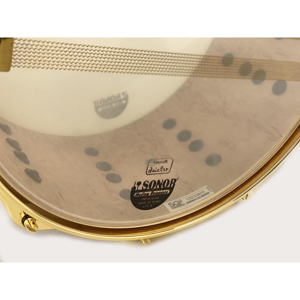 Sonor SQ2 Medium Beech Snare Drum 14x7 Scandinavian Birch w/Gold Hw