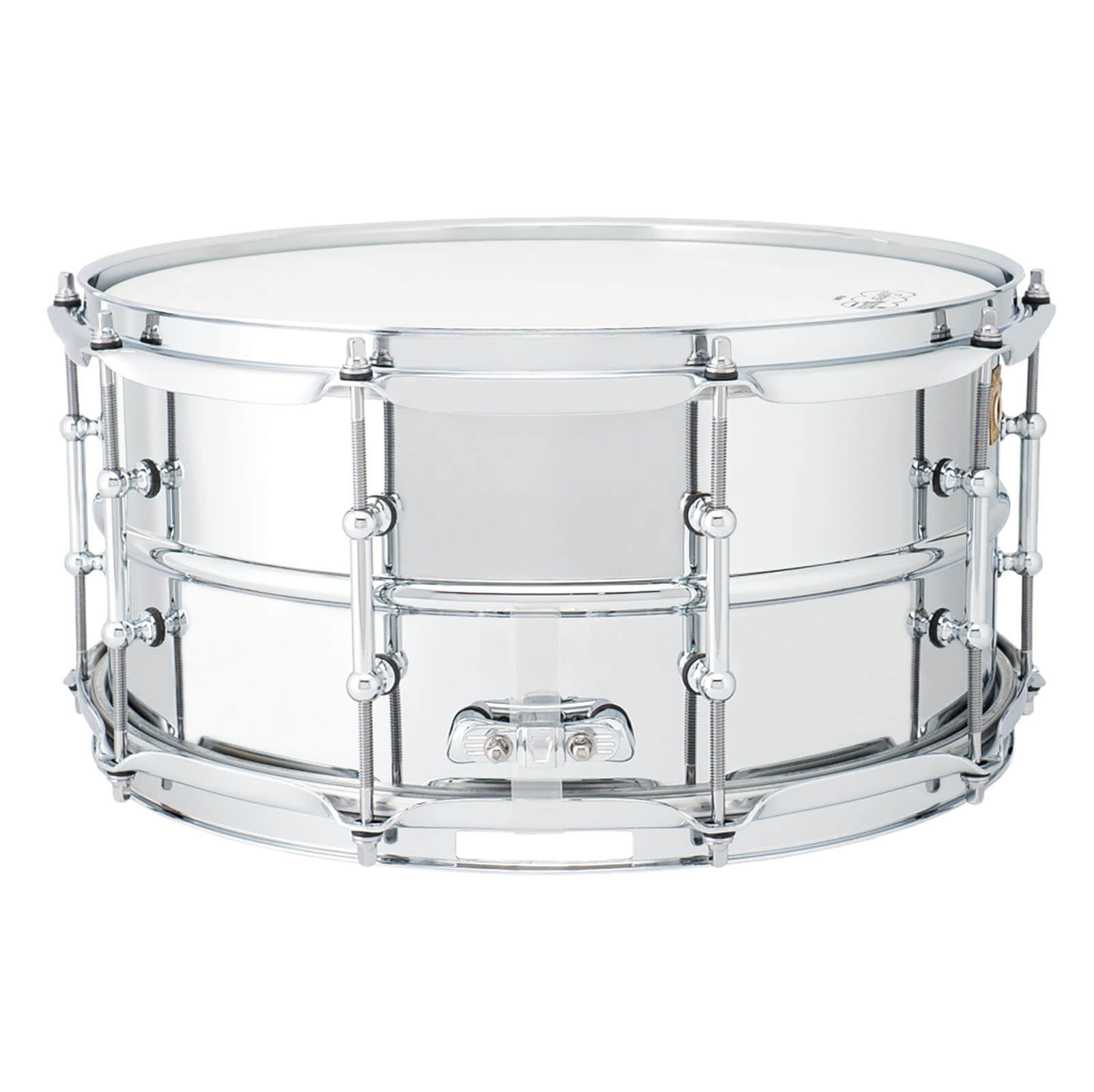 Ludwig LB402BT Supraphonic Chrome Over Brass Snare Drum 14x6.5 w/Tube Lugs