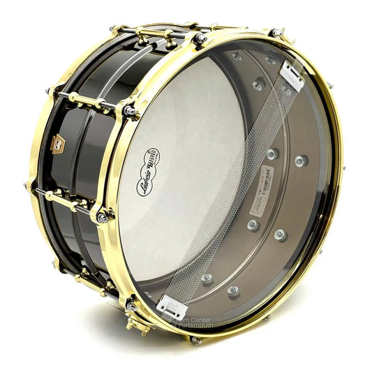 Ludwig LB417BT Black Beauty Snare Drum 14x6.5 w/Brass Trim B-STOCK - Drum Center Of Portsmouth