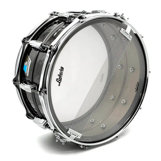 Ludwig LB417K Black Beauty Snare Drum 14x6.5 Hammered B-STOCK - Drum Center Of Portsmouth