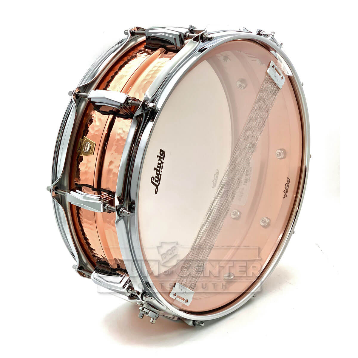 Ludwig LC660K Copper Phonic Snare Drum 14x5 Hammered