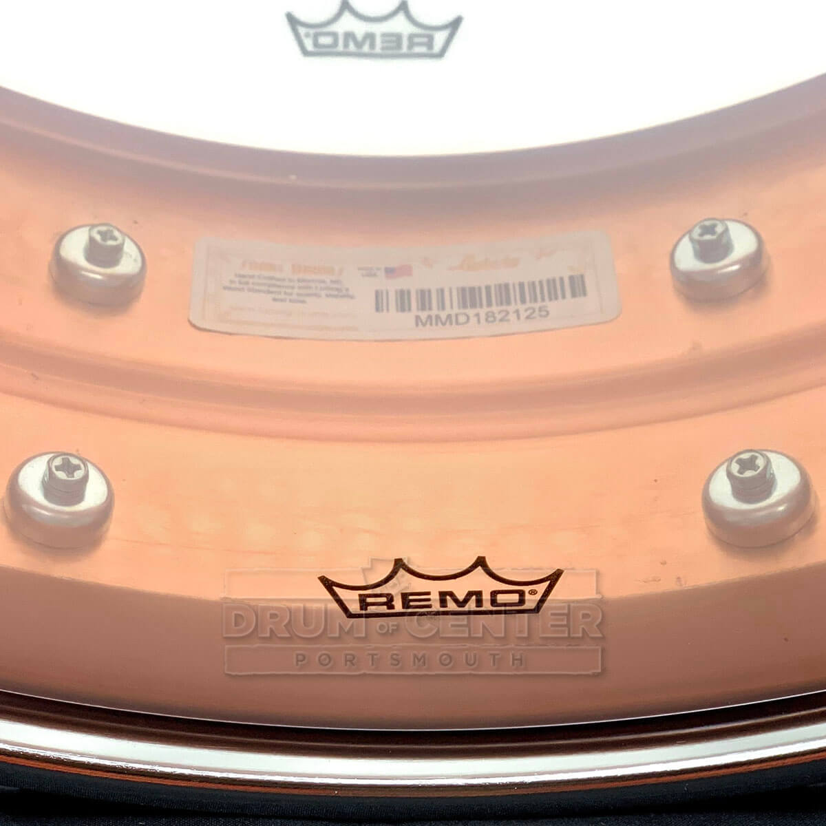 Ludwig LC660K Copper Phonic Snare Drum 14x5 Hammered