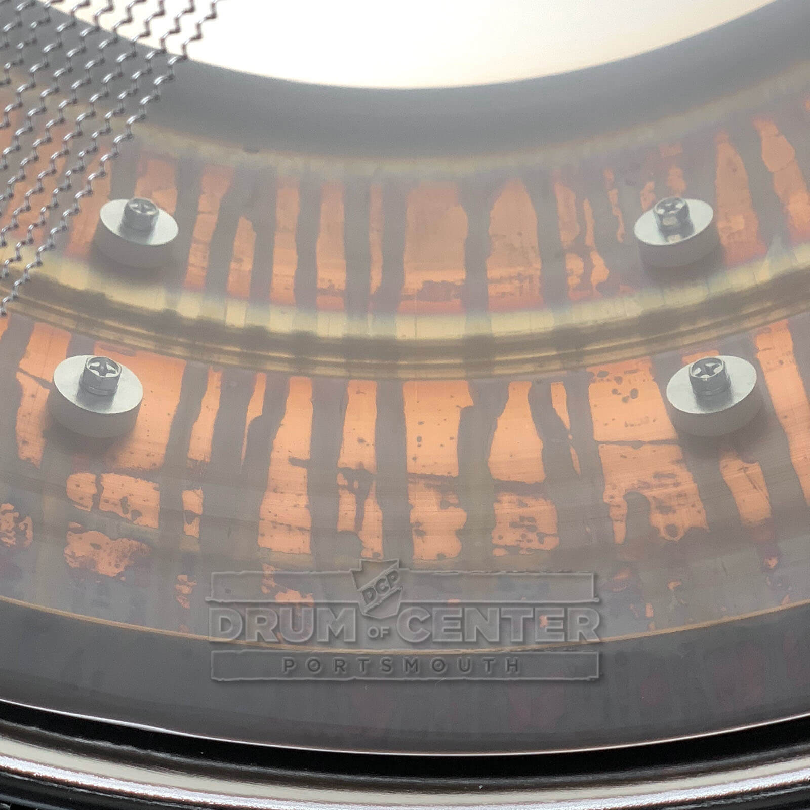 Ludwig LB508RT Supraphonic Raw Bronze Snare Drum w/Tube Lugs 14x8