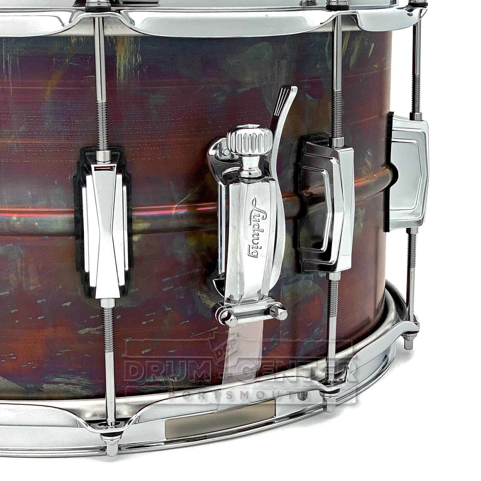 Ludwig LB508R Supraphonic Raw Bronze Snare Drum 14x8