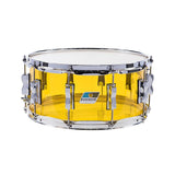 Ludwig Vistalite Snare Drum w/P88 Strainer Yellow 14x5 - Drum Center Of Portsmouth