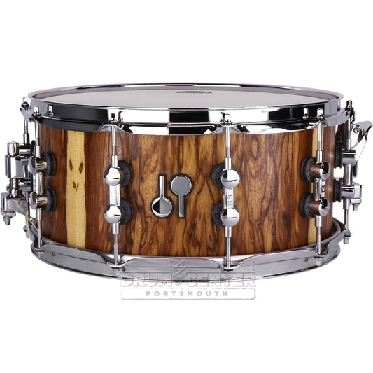 Sonor SQ2 Heavy Beech Snare Drum Matte African Marble 14x6.5