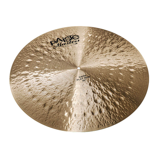 Paiste Masters Dark Flat Ride Cymbal 20"