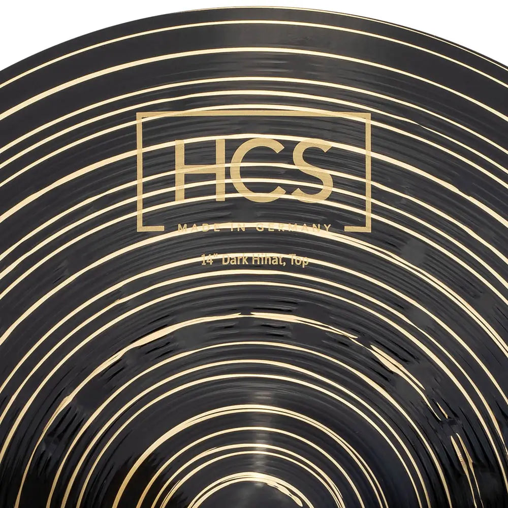 EMBARGOED - ACTIVATE OCT 23 - Meinl HCS Dark Hi Hat Cymbals 14" - Drum Center Of Portsmouth