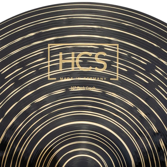 EMBARGOED - ACTIVATE OCT 23 - Meinl HCS Dark Crash Cymbal 16" - Drum Center Of Portsmouth