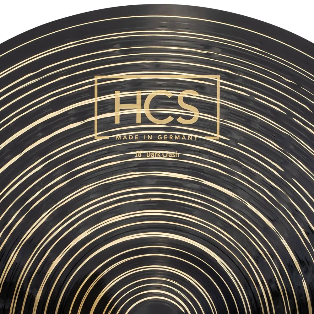 EMBARGOED - ACTIVATE OCT 23 - Meinl HCS Dark Crash Cymbal 18" - Drum Center Of Portsmouth