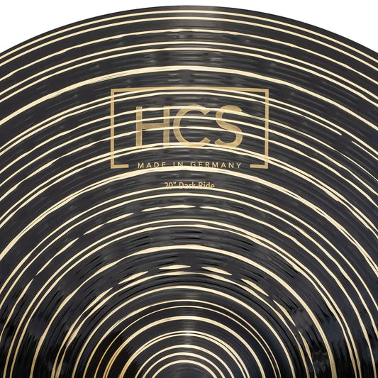 EMBARGOED - ACTIVATE OCT 23 - Meinl HCS Dark Ride Cymbal 20" - Drum Center Of Portsmouth
