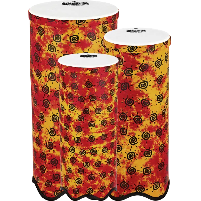 Meinl VivaRhythm Boom Series Set Pre-tuned Synthetic Head Community Conga Set Sunshine Finish - Drum Center Of Portsmouth
