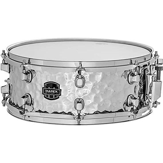 Mapex MPX Hammered Steel 5.5x14 Snare Drum - Drum Center Of Portsmouth