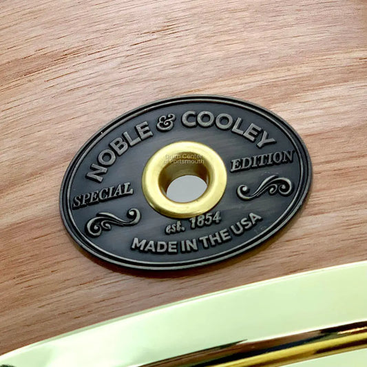Noble & Cooley Solid Shell Classic Limited Edition Hickory Snare Drum 14x5 - Drum Center Of Portsmouth