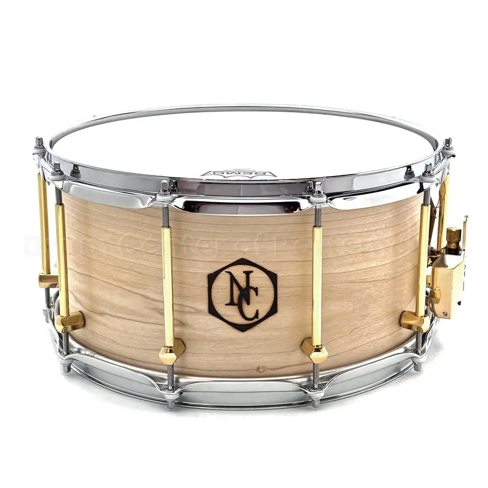 Noble & Cooley Solid Shell Classic Tulip Snare Drum 14x7 Natural Oil - Drum Center Of Portsmouth