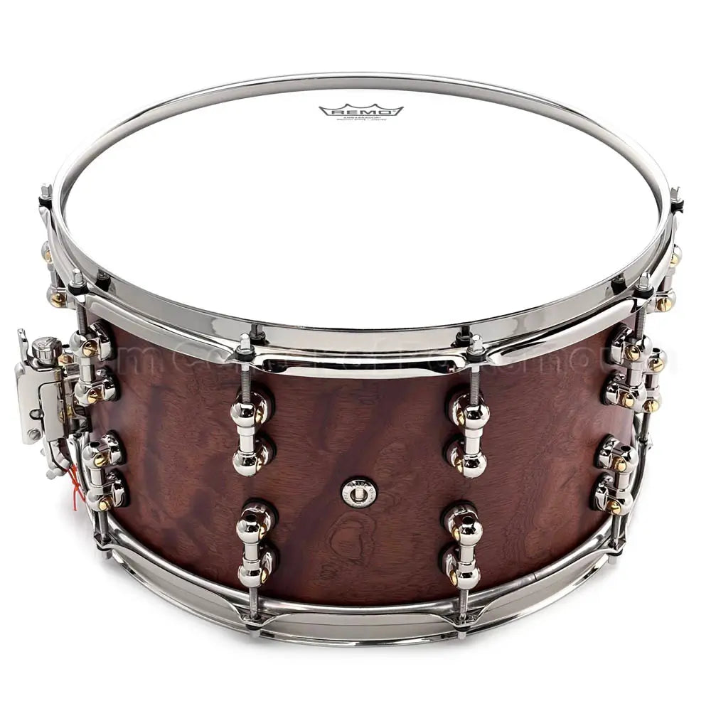 Pearl Masterworks Mahogany/Gum Snare Drum 15x8 Matte Burl Mahogany w/Nickel Hw - Drum Center Of Portsmouth