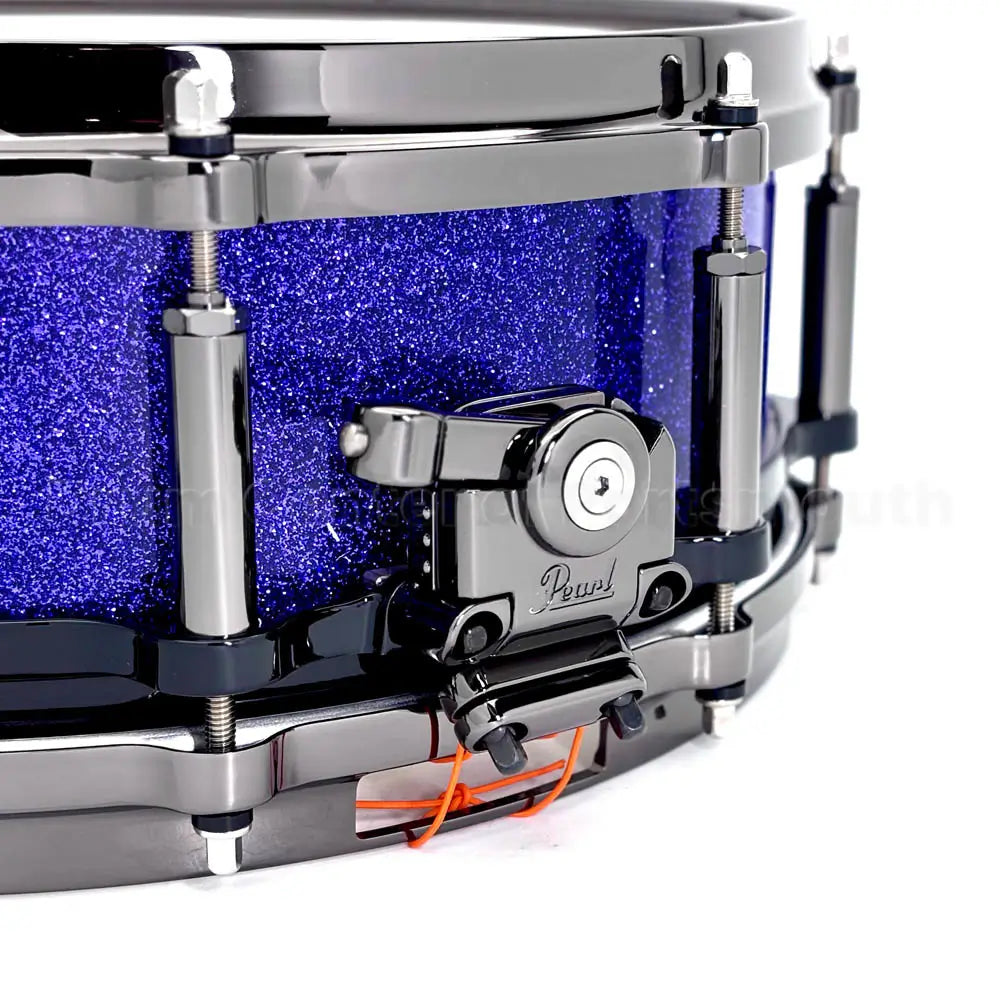 Pearl Masterworks Free Floating Maple Snare Drum 14x5 Purpler Craze w/Black Hw - Drum Center Of Portsmouth