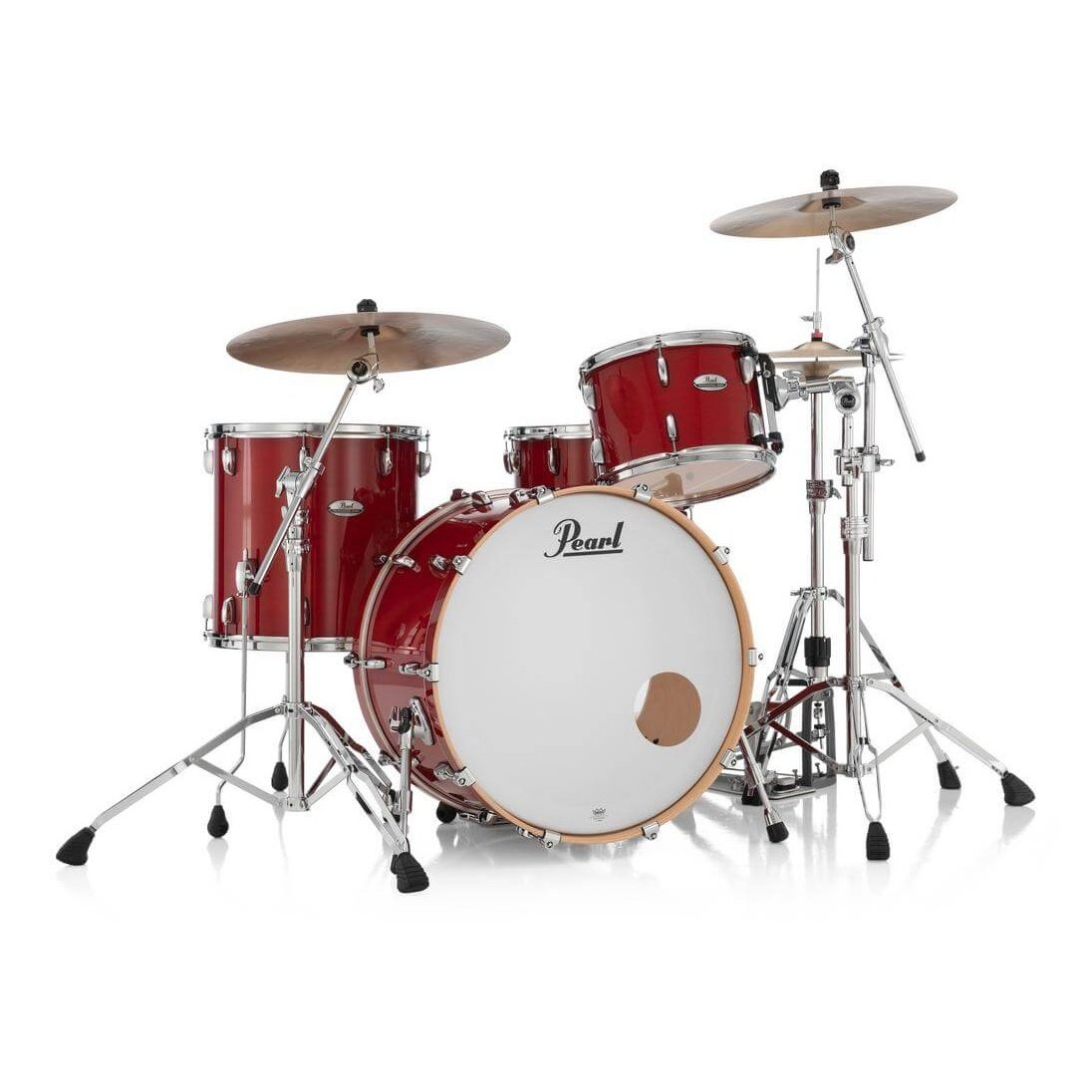 Pearl Professional Maple 3pc Drum Set 24/13/16 Sequoia Red