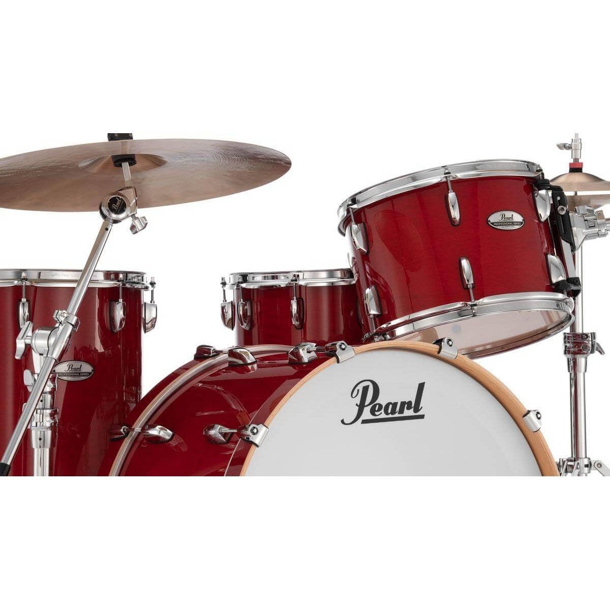 Pearl Professional Maple 3pc Drum Set 24/13/16 Sequoia Red
