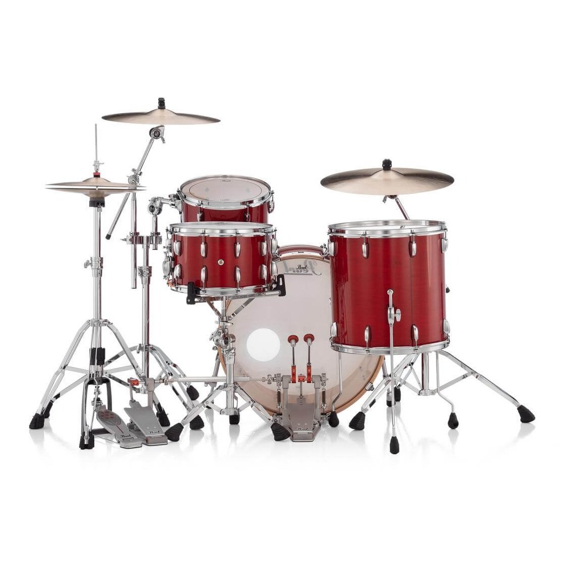 Pearl Professional Maple 3pc Drum Set 24/13/16 Sequoia Red