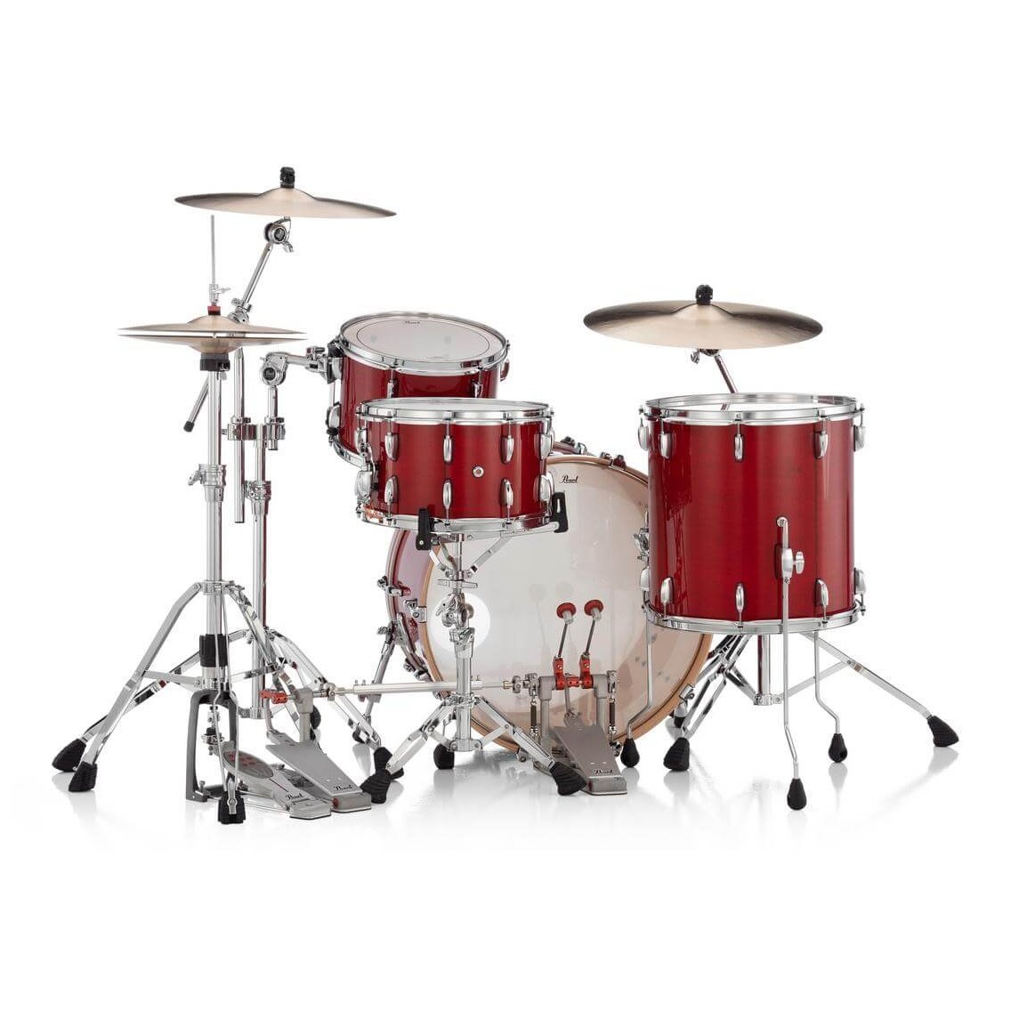 Pearl Professional Maple 3pc Drum Set 24/13/16 Sequoia Red