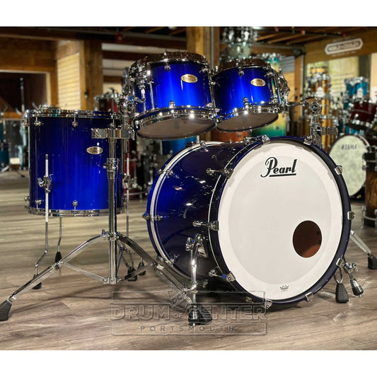 Pearl Reference One 4pc Drum Set Kobalt Blue Fade Metallic DEMO MODEL