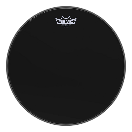 Remo Ebony Ambassador 4pc Tom Pack - 10/12/14/16 inch - Drum Center Of Portsmouth