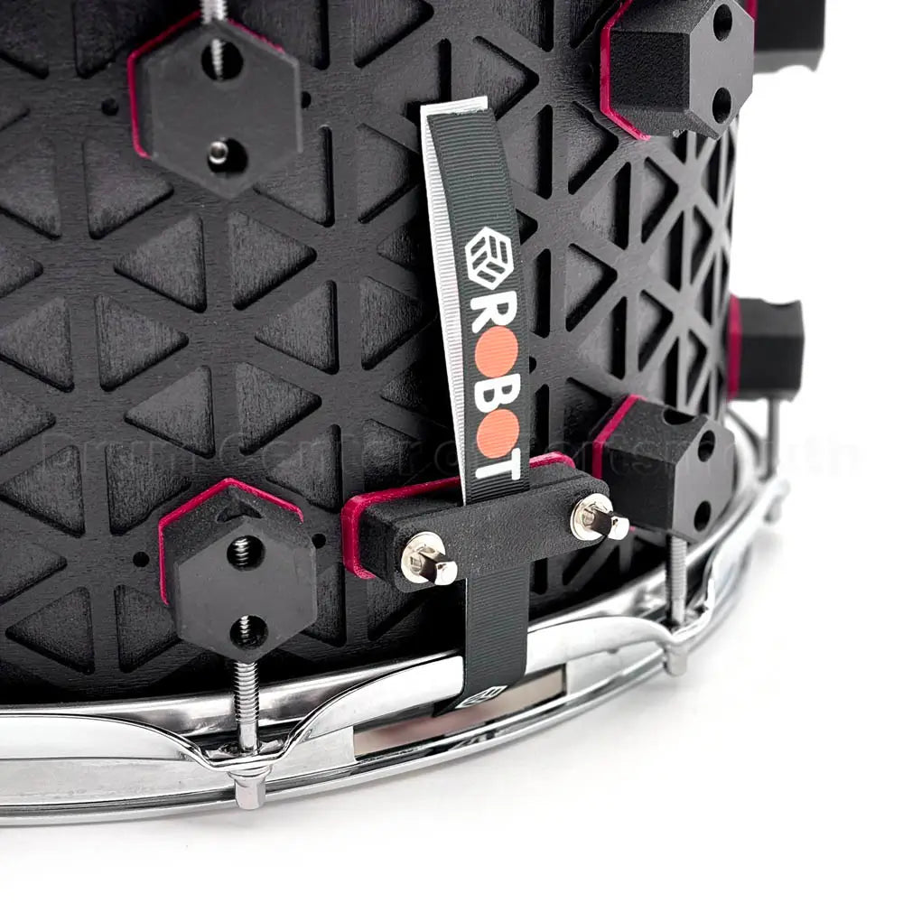 Robot Drum Company Kumiko Snare Drum 14x8 Black Satin - Drum Center Of Portsmouth