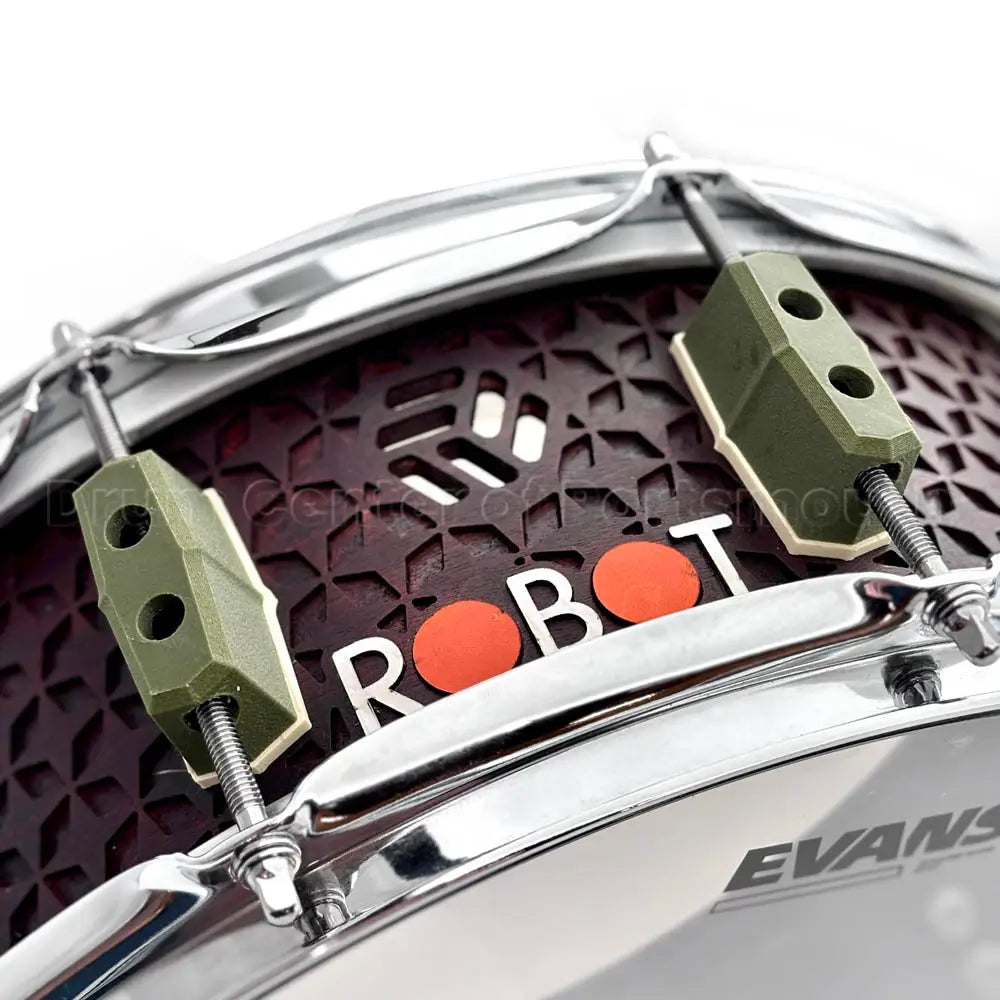 Robot Drum Company Shippo Snare Drum 14x5 Dark Brown - Drum Center Of Portsmouth
