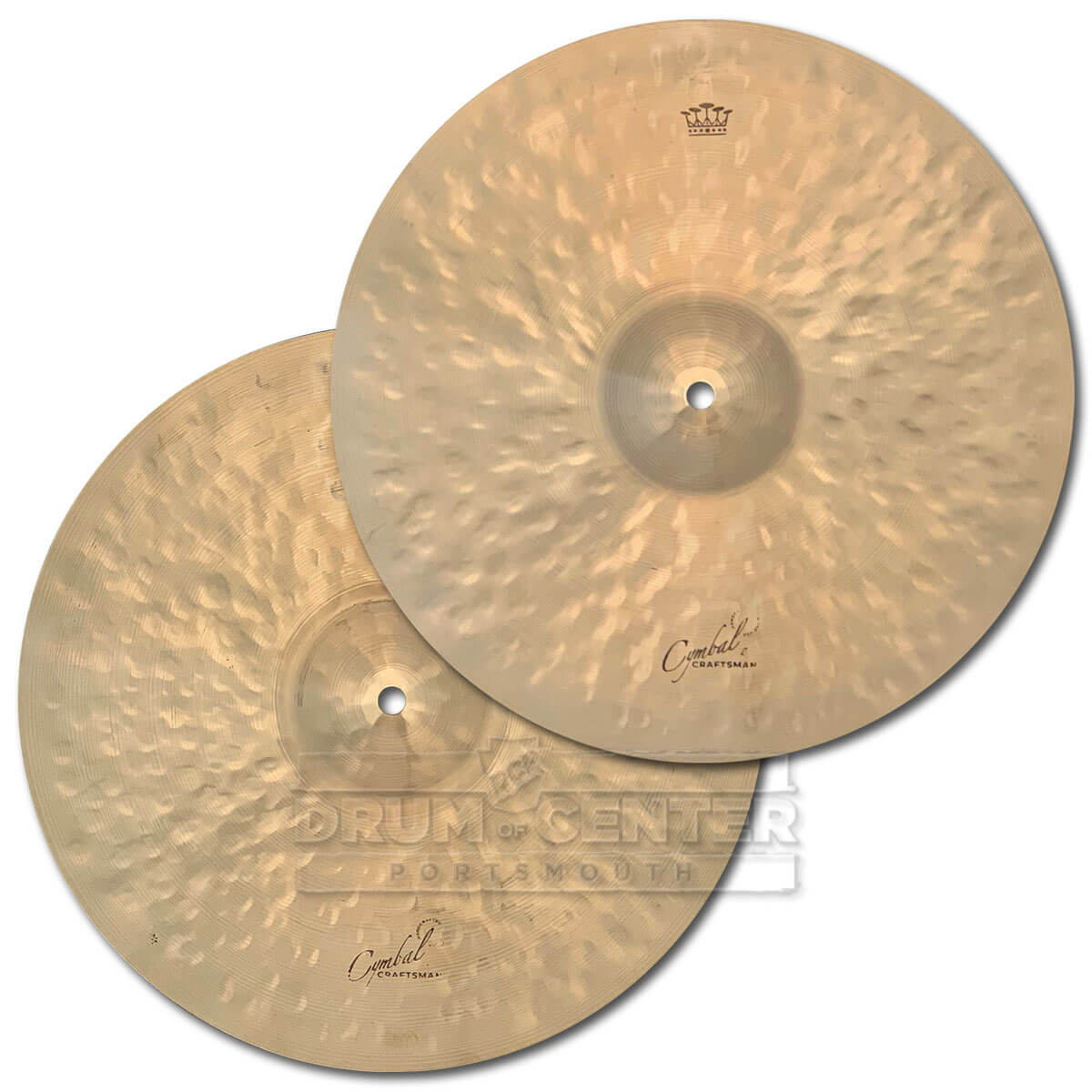 Royal Cymbals Cymbal Craftsman EAK Style Hi Hat Cymbals 13" 2 grams - Drum Center Of Portsmouth