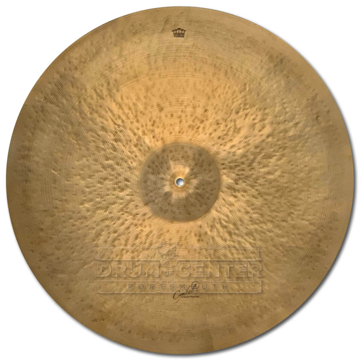 Royal Cymbals Cymbal Craftsman Crash Ride Cymbal 24" w/Patina 2 grams - Drum Center Of Portsmouth