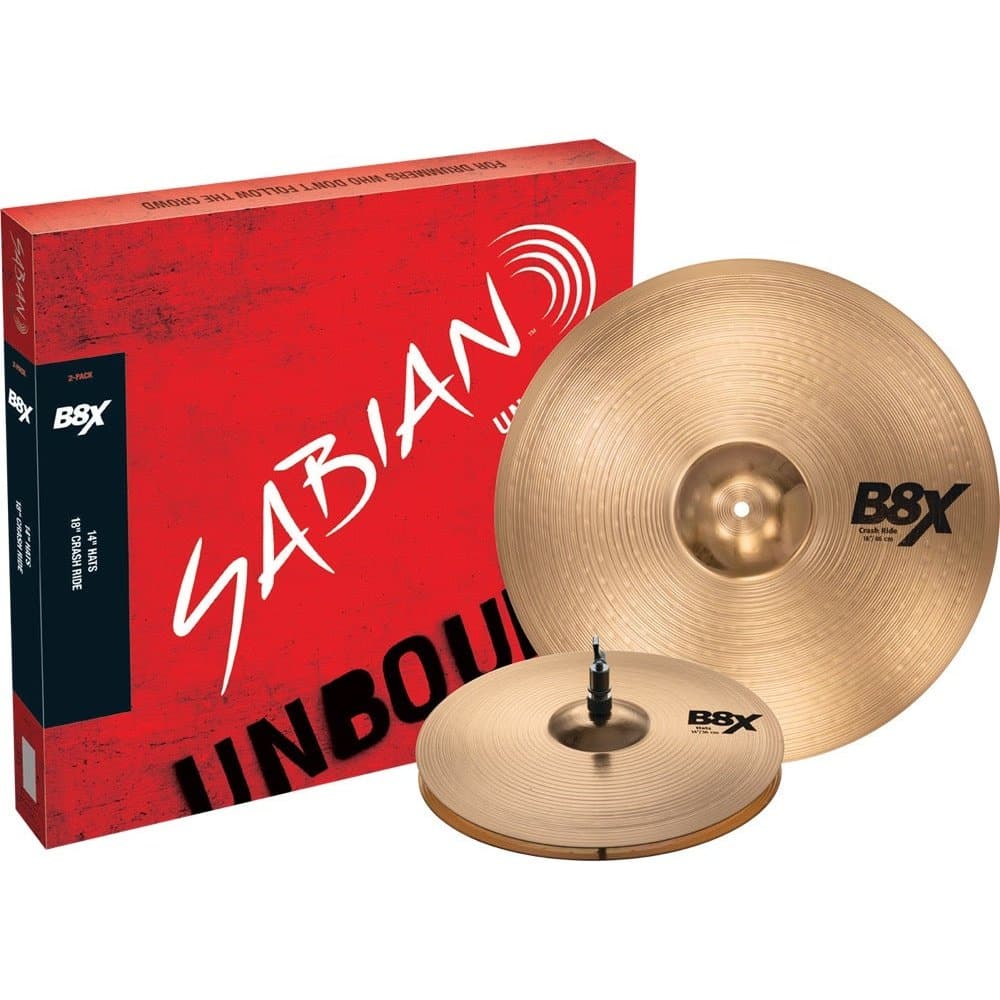 Sabian B8X Cymbal 2-Pack