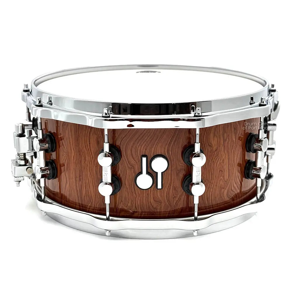 Sonor SQ2 Heavy Beech Snare Drum 14x6.5 Bubinga Gloss - Drum Center Of Portsmouth