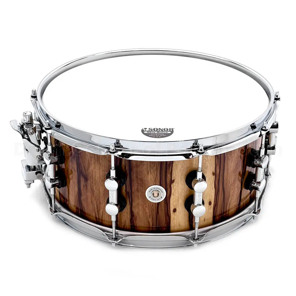 Sonor SQ2 Heavy Beech Snare Drum 14x6.5 African Marble Gloss - Drum Center Of Portsmouth