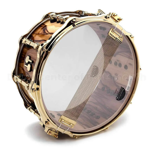 Sonor SQ2 Heavy Beech Snare Drum 14x7 African Marble Gloss w/Gold Hardware - Drum Center Of Portsmouth